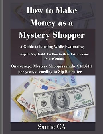 how to make money as a mystery shopper step by step guide on how to make extra income online/offline 1st