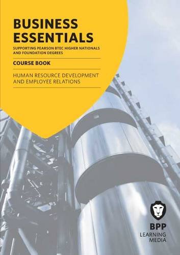 business essentials human resource development and employee relations study text 1st edition bpp learning