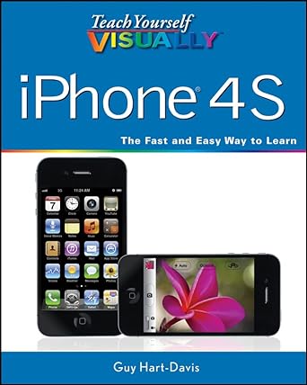 teach yourself visually iphone 4s 1st edition hart davis 0470942193, 978-0470942192
