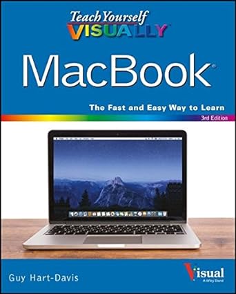 teach yourself visually macbook 1st edition guy hart davis 1119252679, 978-1119252672