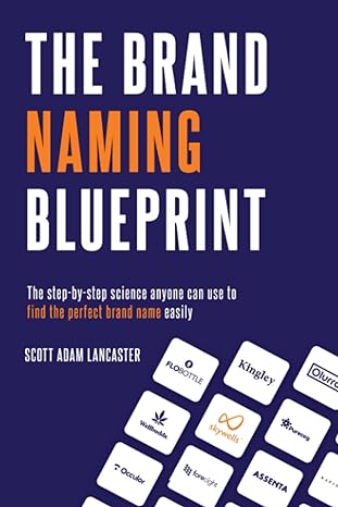 the brand naming blueprint the step by step process anyone can use to create amazing brand names easily 1st