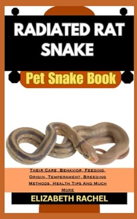 radiated rat snake pet snake book their care behavior feeding origin temperament breeding methods health tips