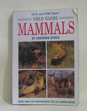 field guide mammals of south africa 2nd edition robert t teske 1868255190, 978-1868255191