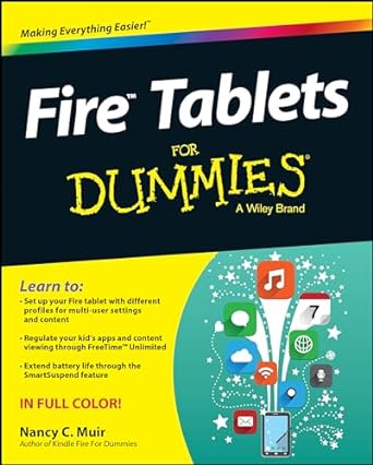 fire tablets for dummies 1st edition nancy c muir 1119008255, 978-1119008255
