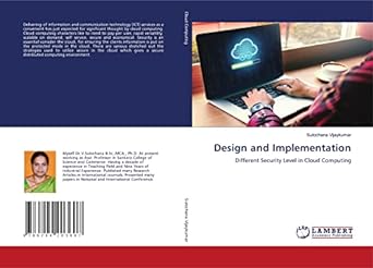 design and implementation different security level in cloud computing 1st edition sulochana vijaykumar