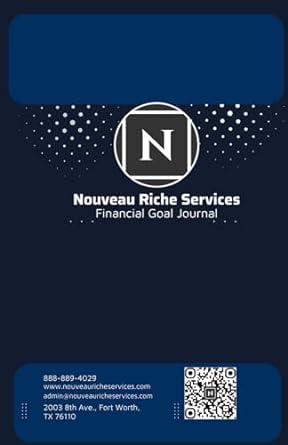 nouveau riche financial goal planner 1st edition kourtney marie humphrey b0clkg4g82