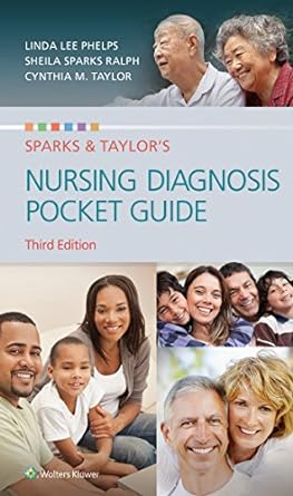sparks and taylors nursing diagnosis pocket guide 3rd edition linda phelps dnp rn 1496347854, 978-1496347855