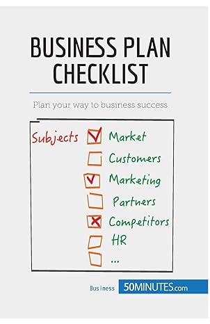 business plan checklist plan your way to business success 1st edition . 50minutes 2806270073, 978-2806270078