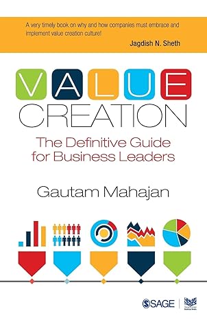 value creation the definitive guide for business leaders 1st edition gautam mahajan 9351508978, 978-9351508977