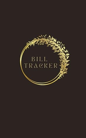 bill tracker simple bill tracker small size 5x8 inches 86 pages for personal finance bill payment expenses
