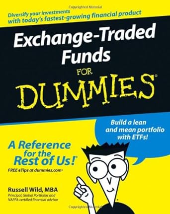 exchange traded funds for dummies 1st edition russell wild 0470045809, 978-0470045800