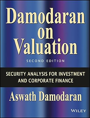 damodaran on valuation 2nd edition wiley india 8126518855, 978-8126518852