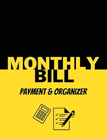 monthly bill payment and organizer 1st edition capecrow publications b0bcsfb5v5