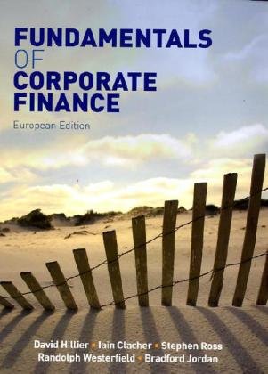 fundamentals of corporate finance  plus card european edition david hillier ,iain clacher 0077131363,