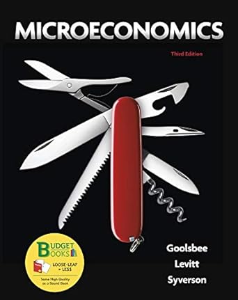 microeconomics 1st edition austan goolsbee ,steven levitt ,chad syverson 1319105580, 978-1319105587