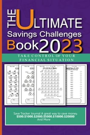 the ultimate savings challenges book2023 1st edition chenina nabil b0brlybc1v