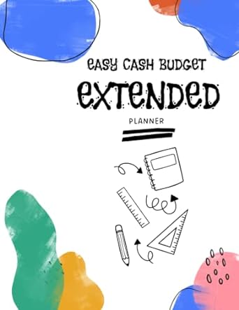 easy cash budget extended planner 1st edition erin molan b0bw35vpds