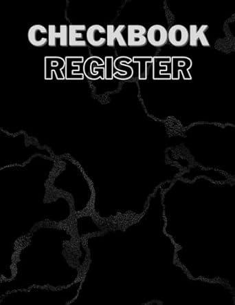 checkbook register 1st edition liliana sage b0c47w322t