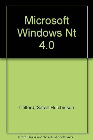 microsoft windows nt 4 0 1st edition sarah hutchinson clifford ,glen j coulthard 0075610353, 978-0075610359