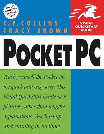 guide pocket pc 1st edition c p collins ,tracy brown 0321197275, 978-0321197276
