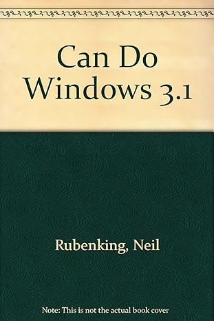 can do windows 1st edition neil j rubenking ,kelly jonick 1562761633, 978-1562761639