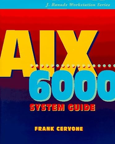 aix 6000 system guide 1st edition frank cervone 0070241295, 978-0070241299