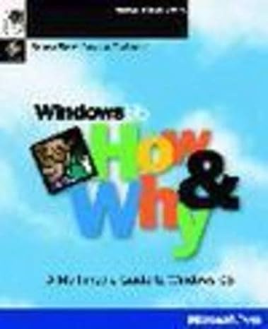 ms windows 95 how and why 1st edition craig stinson 1572311061, 978-1572311060