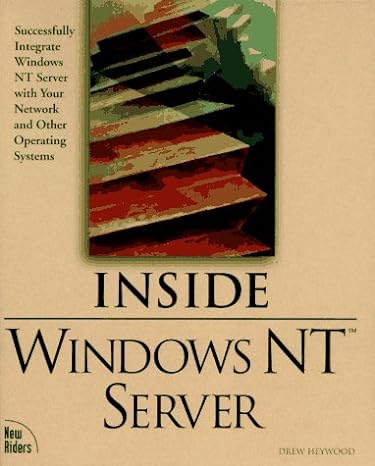 inside windows nt server 1st edition drew heywood 1562054724, 978-1562054724