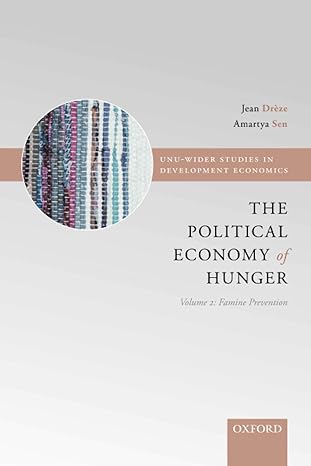 the political economy of hunger volume 2 1st edition jean dr`eze ,amartya sen 0198860188, 978-0198860181