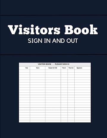 visitors book sign in and out visitor book please sich in 1st edition diamond al publishing b0cs3ryv65