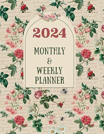 2024 planner weekly and monthly january to december 1st edition zine covers b0cgwx6trq