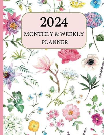 2024 planner weekly and monthly january through december 1st edition zine covers b0cgww1ysp