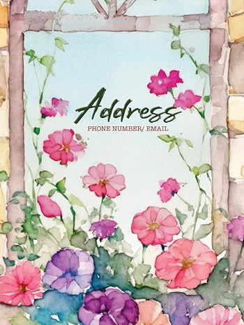 address with a z tabs big telephone book record email birthday for your family and friends 1st edition inham