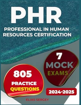 phr professional in human resources certification 1st edition elias sergey b0cjxbmntd, 979-8862593884