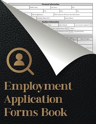 employment application forms book job application form 1st edition james e dewald b0cnh189w4