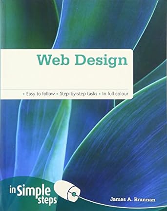 web design in simple steps 1st edition james a. brannan 0273723537, 978-0273723530