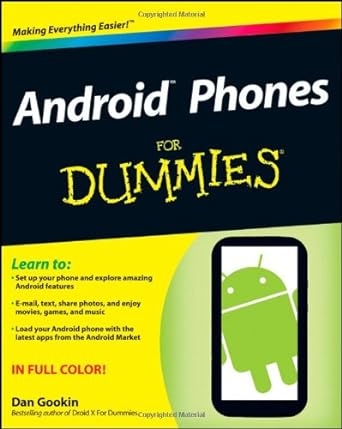 android phones for dummies 1st edition dan gookin 1118169522, 978-1118169520