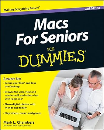 macs for seniors for dummies 2nd edition mark l chambers 1118196848, 978-1118196847