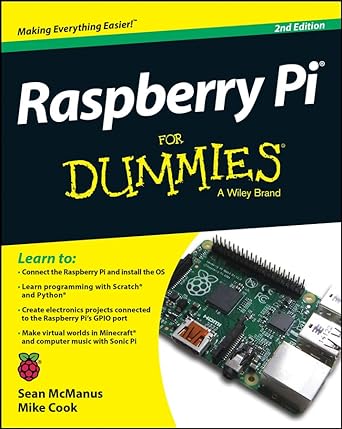 raspberry pi for dummies 2nd edition sean mcmanus 1118904915, 978-1118904916