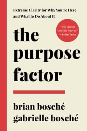 the purpose factor extreme clarity for why you re here and what to do about it 1st edition brian bosche