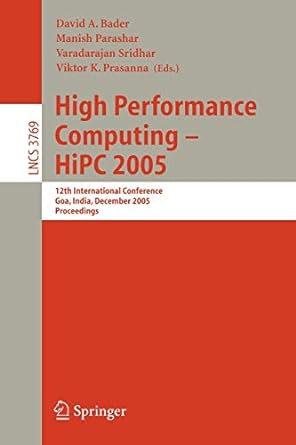 high performance computing hipc 2005 12th international conference goa india december 2005 proceedings 2005