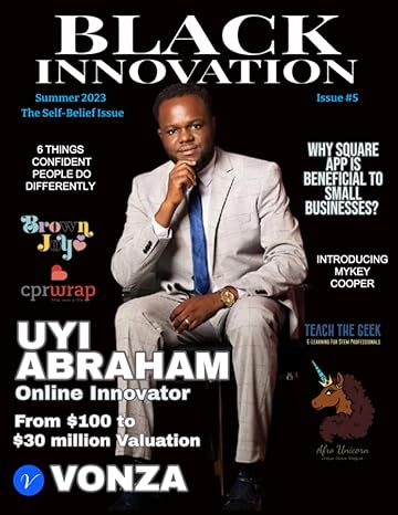black innovation magazine summer issue 2023 1st edition steve the legacy ,maria gi jane 979-8852447913