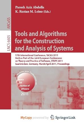 tools and algorithms for the construction and analysis of systems 17th international conference tacas 2011