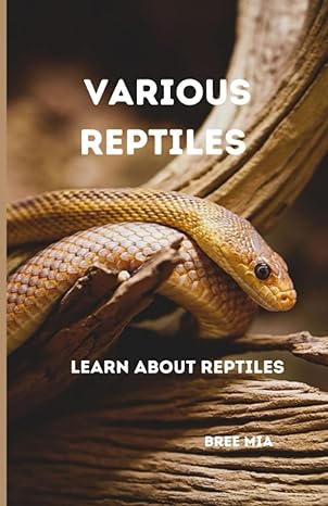 various reptiles learn about reptiles 1st edition bree mia b0cdngyssy, 979-8856230955