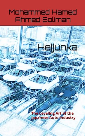 heijunka the leveling art of the japanese auto industry 1st edition mohammed hamed ahmed soliman