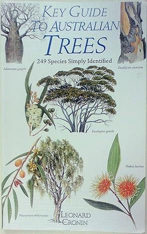 key guide to australian trees 1st edition leonard cronin 0730102521, 978-0730102526