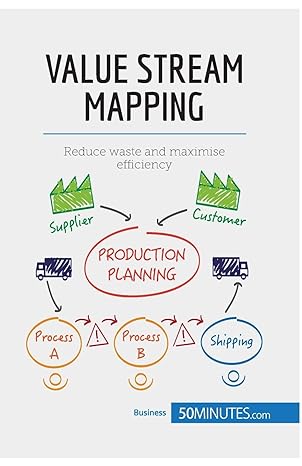 value stream mapping reduce waste and maximise efficiency 1st edition . 50minutes 2808000340, 978-2808000345