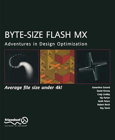 byte size flash mx adventures in optimization 1st edition keith peters ,cody lindley ,kip parker ,genevive