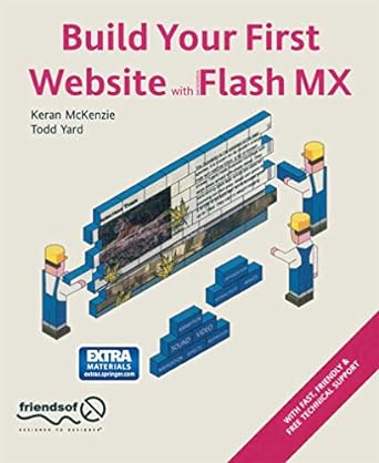build your first website with flash mx 1st edition keran mckenzie 1590592042, 978-1590592045