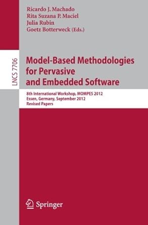 model based methodologies for pervasive and embedded software 8th international workshop mompes 2012 essen